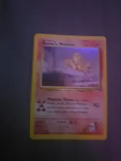 Pokemon TCG Blaine's Moltres Gym Heroes Holo Card 1/132 Unlimited Rare - Image 1