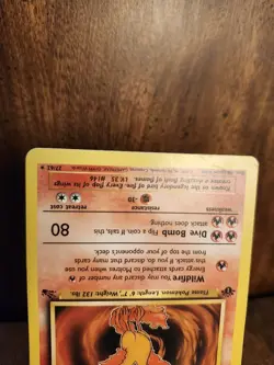 Moltres 27/62 - Non-Holo Fossil 1st Edition 1999 Pokemon TCG Card - LP - Image 4