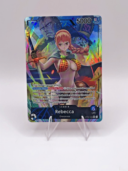 One Piece Card Game Rebecca Leader OP04-039 Alt Art - English, NM - Image 1