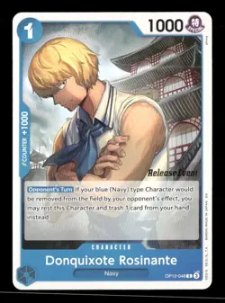 Donquixote Rosinante (048) C Legacy of the Master Release Event Cards OP12-048 N - Image 1
