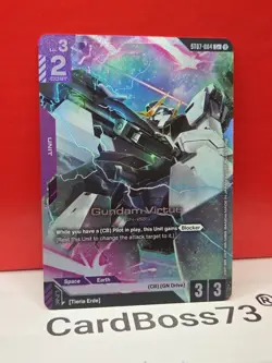 🔥 Gundam Virtue ST07-004 C+ , Gundam Card Game, CELESTIAL DRIVE - Image 2