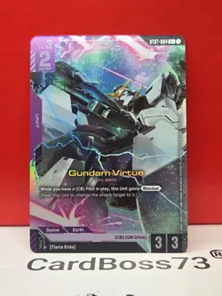 🔥 Gundam Virtue ST07-004 C+ , Gundam Card Game, CELESTIAL DRIVE - Image 5