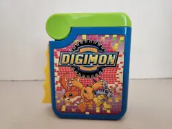 Vintage Digimon 2000 Card Dispenser Fox Kids 03680 Used - Image 2