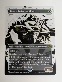 MTG - Skrelv, Defector Mite - ONE - R - Showcase - 301 - Image 1