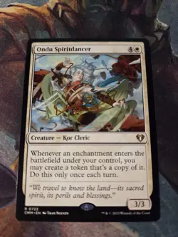 Ondu Spiritdancer #723 (NM) Commander Masters CMM Magic MTG - Image 2