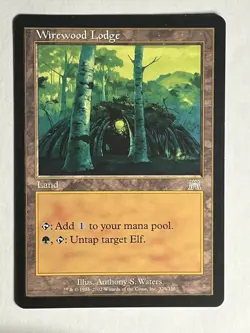 MTG - Wirewood Lodge - Onslaught - Reg En (LP) - Image 1