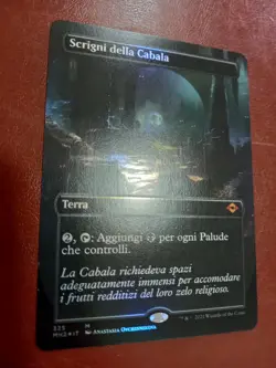 magic the gathering Scrigni Della Cabala Foil Full Art Ita,Cabal Coffers Foil - Image 2