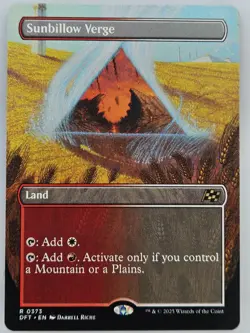 Magic The Gathering - 0373 Sunbillow Verge - Rare Regular - Aetherdrift - Image 1