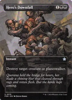 Hero's Downfall (Borderless) Foundations Regular - Image 1
