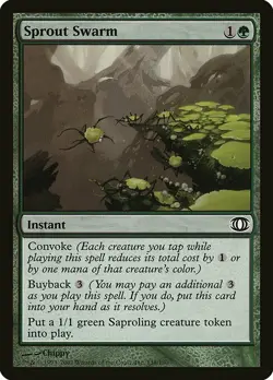 1x Sprout Swarm - NM English MTG - Future Sight - Image 1