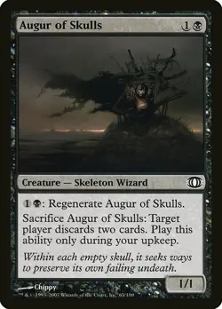1x Augur of Skulls - NM English MTG - Future Sight - Image 1