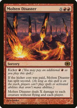 1x Molten Disaster - NM English MTG - Future Sight - Image 1