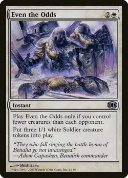 1x Even the Odds - NM English MTG - Future Sight - Image 1