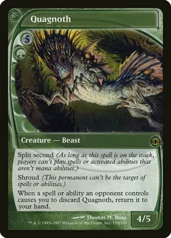1x Quagnoth - NM English MTG - Future Sight - Image 1