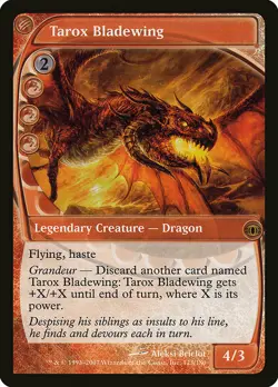 1x Tarox Bladewing - NM English MTG - Future Sight - Image 1