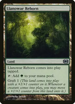 1x Llanowar Reborn - NM English MTG - Future Sight - Image 1