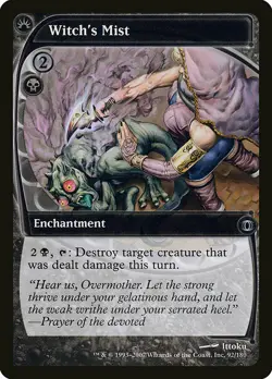 1x Witch's Mist - NM English MTG - Future Sight - Image 1