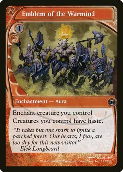 1x Emblem of The Warmind - NM English MTG - Future Sight - Image 1