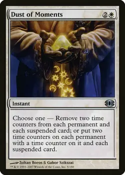 1x Dust of Moments - NM English MTG - Future Sight - Image 1