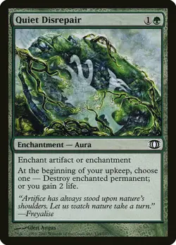 1x Quiet Disrepair - NM English MTG - Future Sight - Image 1