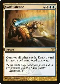 1x Swift Silence - NM English MTG - Dissension - Image 1