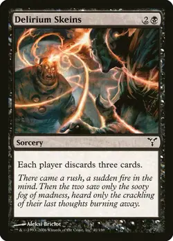 1x Delirium Skeins - NM English MTG - Dissension - Image 1
