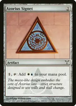 1x Azorius Signet - NM English MTG - Dissension - Image 1