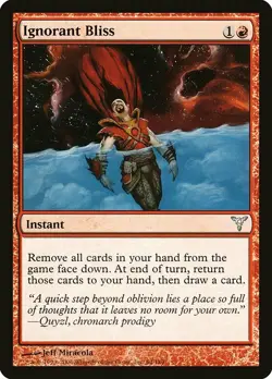 1x Ignorant Bliss - NM English MTG - Dissension - Image 1