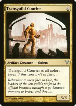 1x Transguild Courier - NM English MTG - Dissension - Image 1