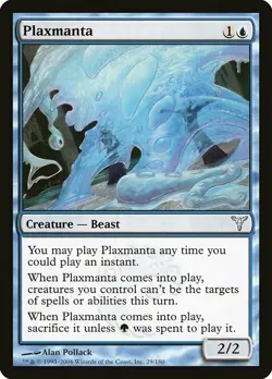 1x Plaxmanta - NM English MTG - Dissension - Image 1