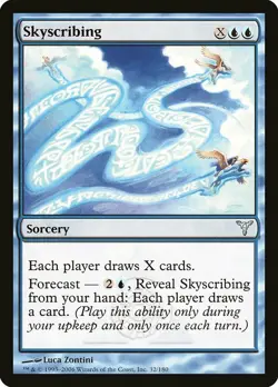 1x Skyscribing - NM English MTG - Dissension - Image 1