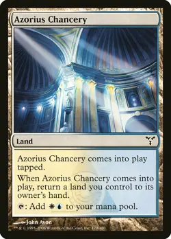 1x Azorius Chancery - NM English MTG - Dissension - Image 1