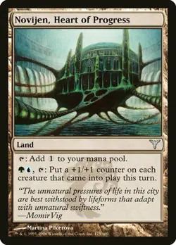 1x Novijen, Heart of Progress - NM English MTG - Dissension - Image 1