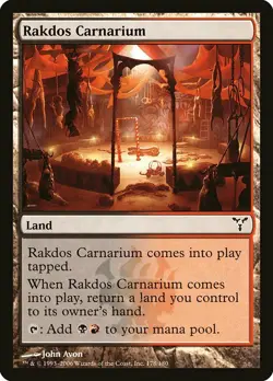 1x Rakdos Carnarium - NM English MTG - Dissension - Image 1