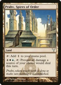 1x Prahv, Spires of Order - NM English MTG - Dissension - Image 1