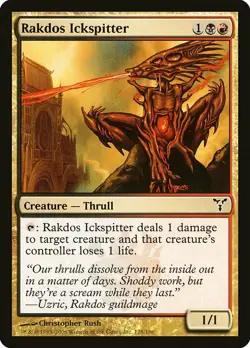 1x Rakdos Ickspitter - NM English MTG - Dissension - Image 1