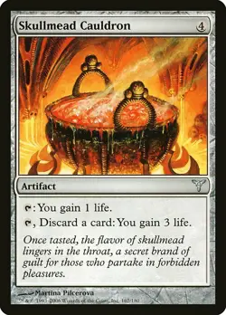 1x Skullmead Cauldron - NM English MTG - Dissension - Image 1