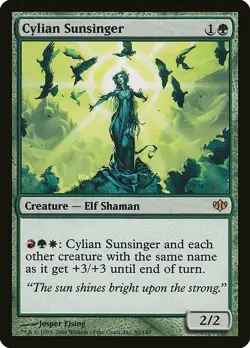 1x Cylian Sunsinger - NM English MTG - Conflux - Image 1