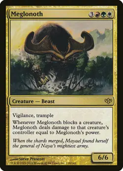 1x Meglonoth - NM English MTG - Conflux - Image 1