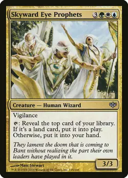 1x Skyward Eye Prophets - NM English MTG - Conflux - Image 1