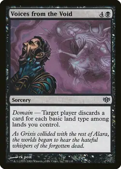1x Voices From The Void - NM English MTG - Conflux - Image 1