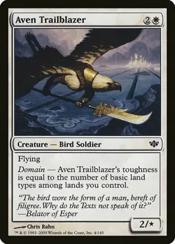 1x Aven Trailblazer - NM English MTG - Conflux - Image 1