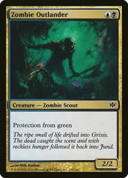 1x Zombie Outlander - NM English MTG - Conflux - Image 1