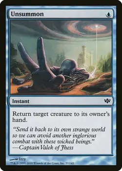 1x Unsummon - NM English MTG - Conflux - Image 1