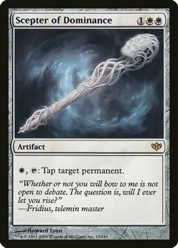 1x Scepter of Dominance - NM English MTG - Conflux - Image 1