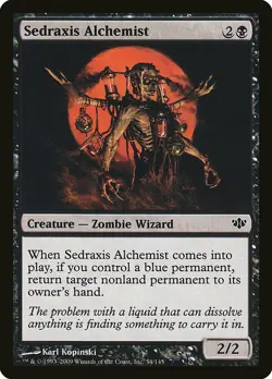 1x Sedraxis Alchemist - NM English MTG - Conflux - Image 1