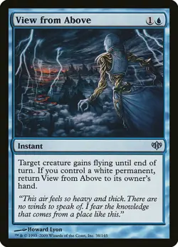 1x View From Above - NM English MTG - Conflux - Image 1