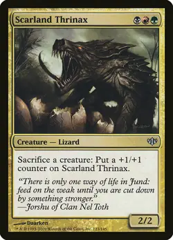 1x Scarland Thrinax - NM English MTG - Conflux - Image 1