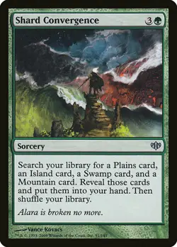 1x Shard Convergence - NM English MTG - Conflux - Image 1