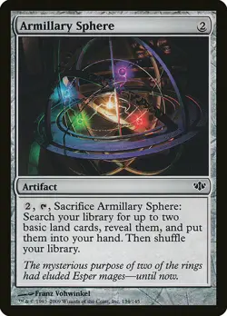 1x Armillary Sphere - NM English MTG - Conflux - Image 1